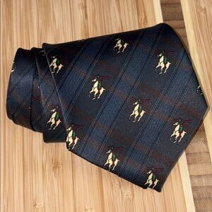 Mercedes‎ Blue & Red Silk Tie – Classic, Designer